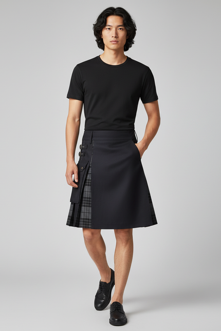 Jupe Homme Kilt Écossais Chic