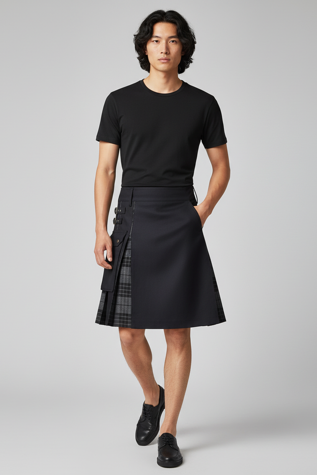 Jupe Homme Kilt Écossais Chic