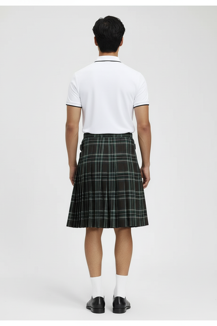 Jupe Homme Écossaise Plissée Traditionnelle Authentique
