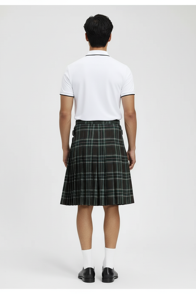 Jupe Homme Écossaise Plissée Traditionnelle Authentique
