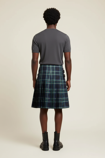 Jupe Homme Écossaise Plissée Traditionnelle Intemporelle
