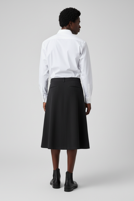 Jupe Homme Zippée Évasée Décontractée