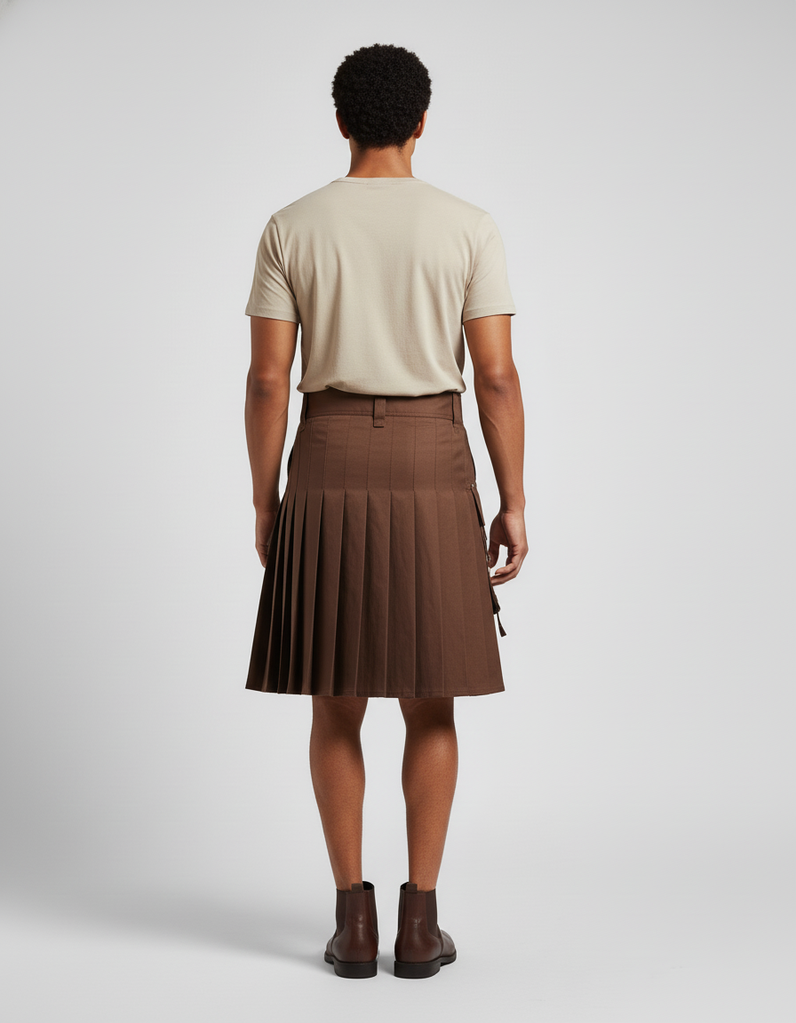 Jupe Homme Plissée Écossaise