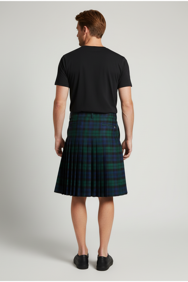 Jupe Homme Tartan Plissée Kilt