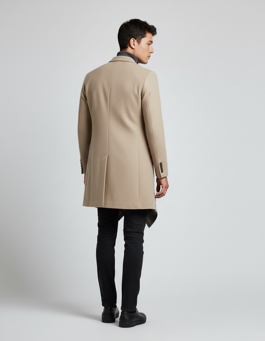 Jupe Homme À Carreaux Irrégulière Chic