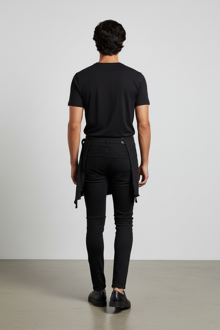 Jupe Homme Noire Portefeuille Chic