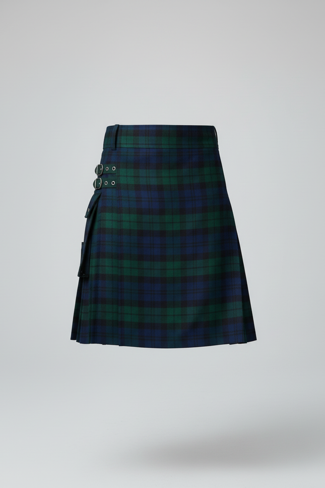 Jupe Homme Écossaise Courte Chic