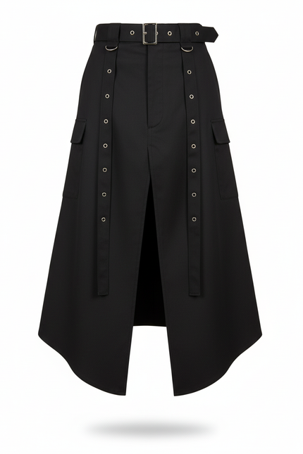 Jupe Homme Noire Gothique Élégante