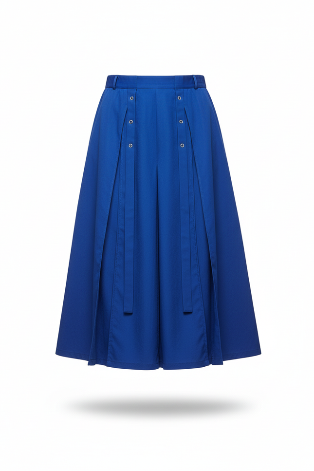 Jupe Homme Bleue Plissée Décontractée