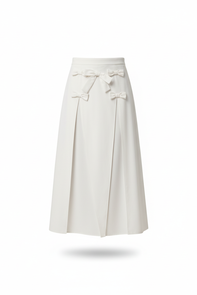 Jupe Homme Blanche À Nœuds Chic