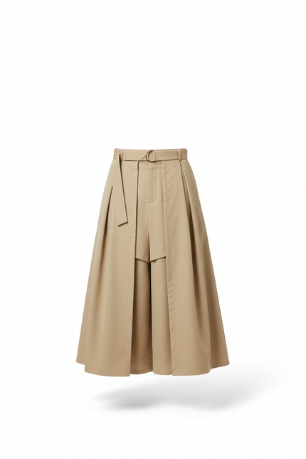 Jupe Homme Beige Ample Décontractée