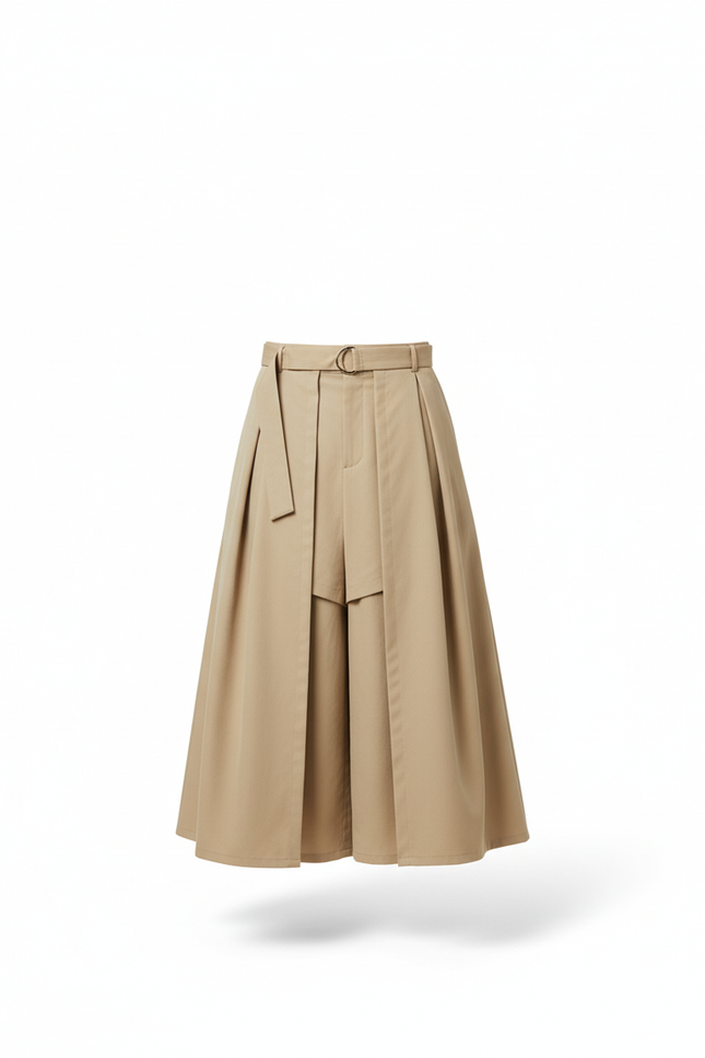 Jupe Homme Beige Ample Décontractée