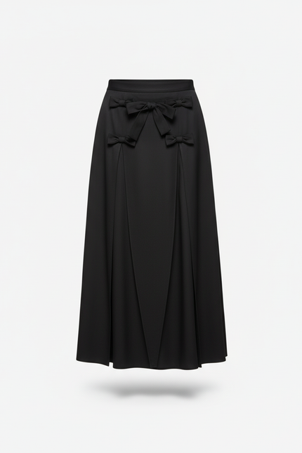 Jupe Homme Noire À Nœuds Décontractée