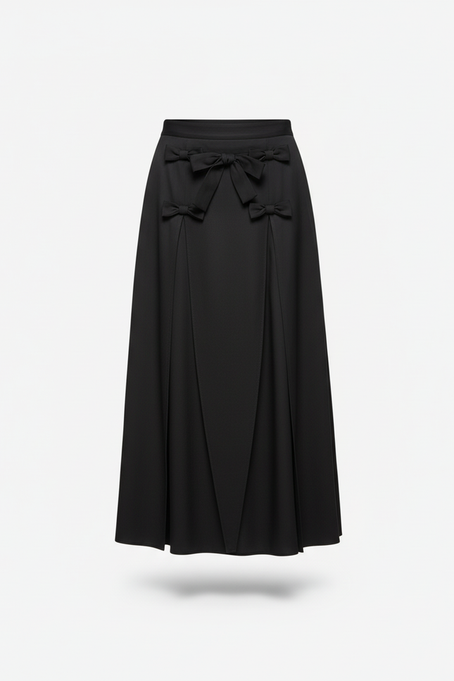 Jupe Homme Noire À Nœuds Décontractée