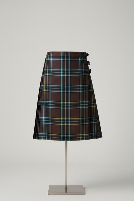 Jupe Homme Plissée Écossaise Décontractée