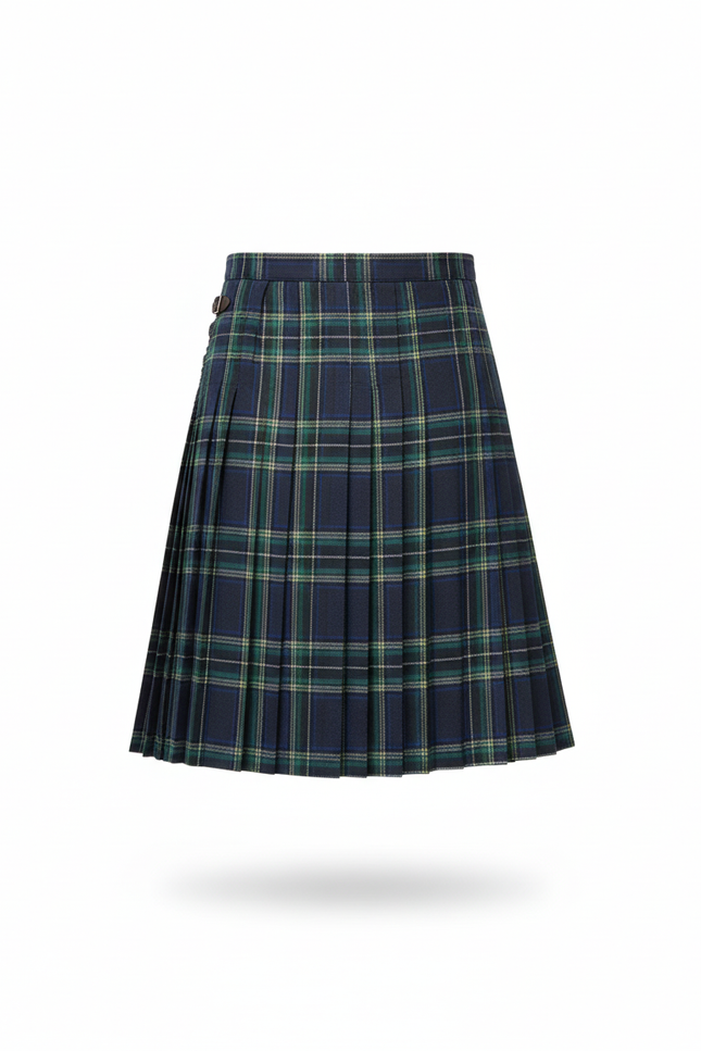 Jupe Homme Plissée Tartan Élégante