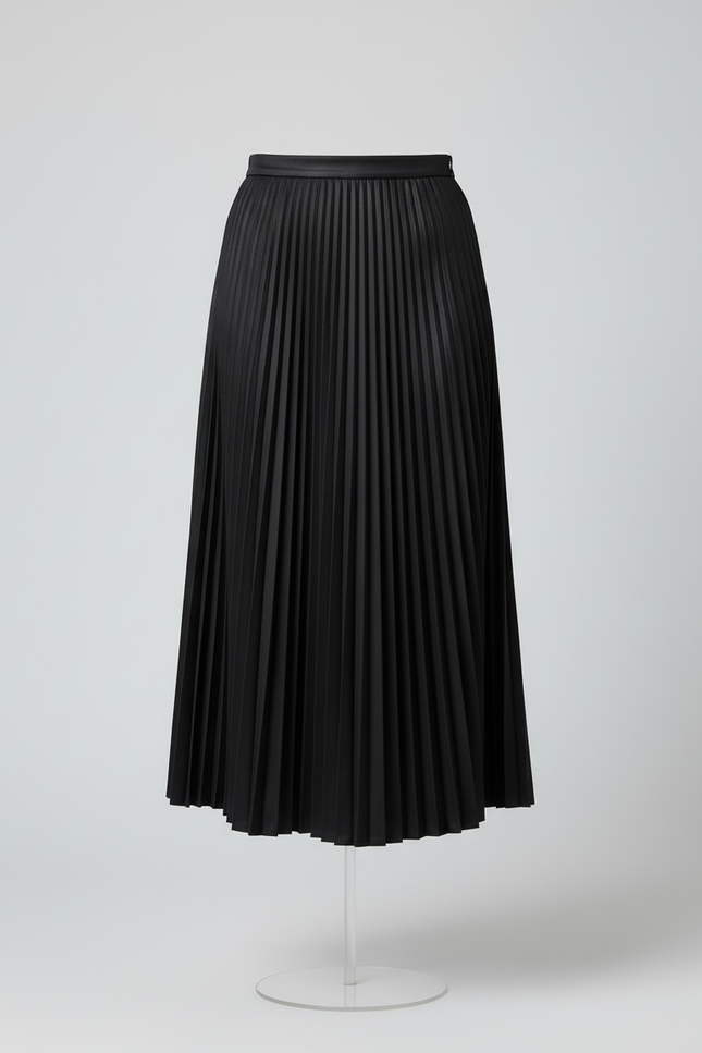 Jupe Homme Noire Plissée Décontractée Relax