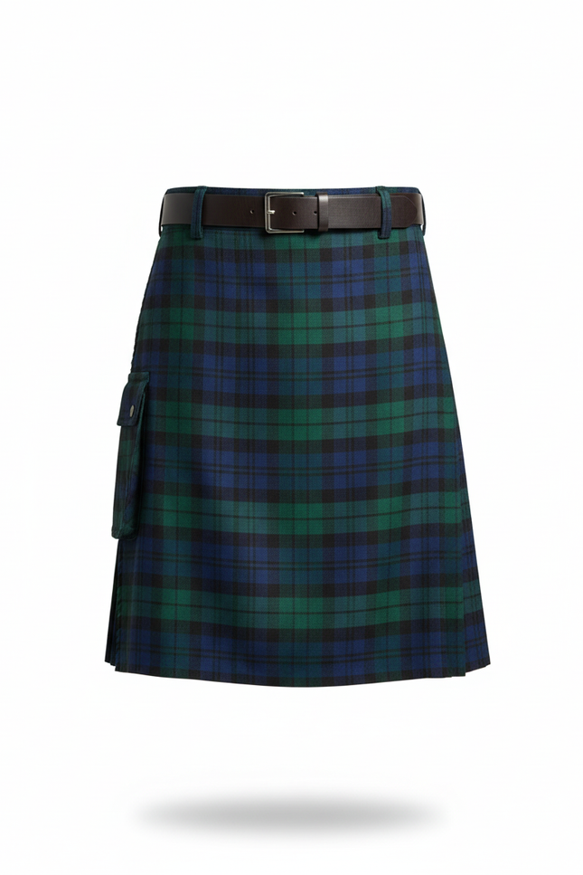Jupe Homme Tartan Plissée Kilt