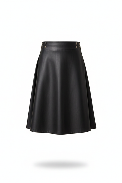 Jupe Homme Plissée Cuir Chic