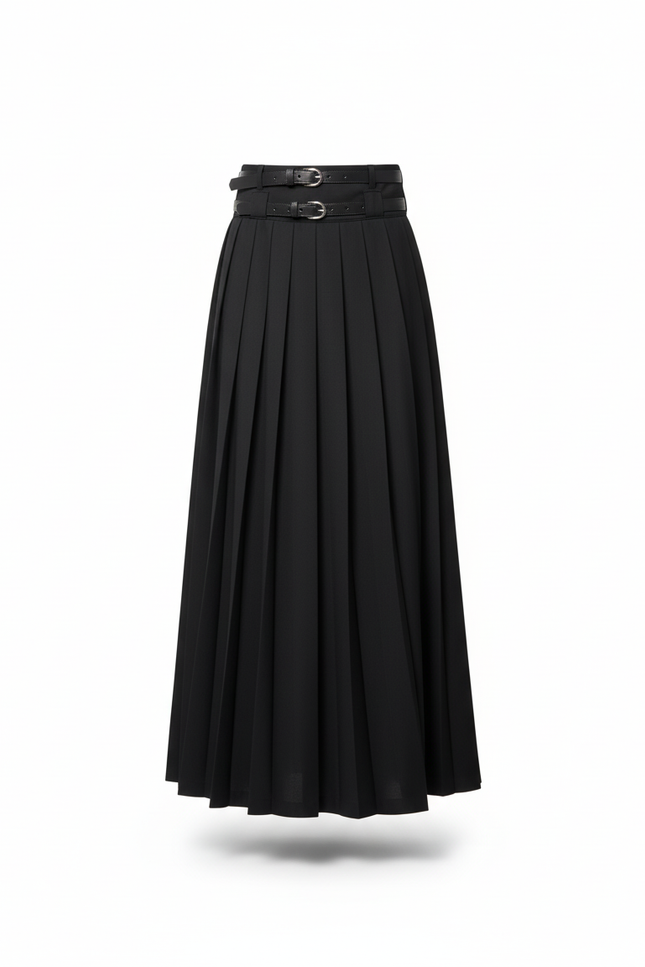 Jupe Homme Plissée Longue Décontractée