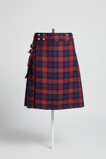 Jupe Homme Écossaise Plissée Traditionnelle Unique