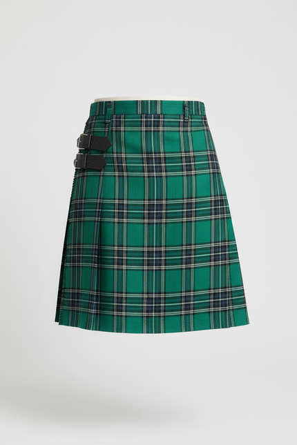 Jupe Homme Plissée Écossaise Décontractée Confortable