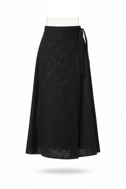 Jupe Homme Noire Plissée Fluide Élégante