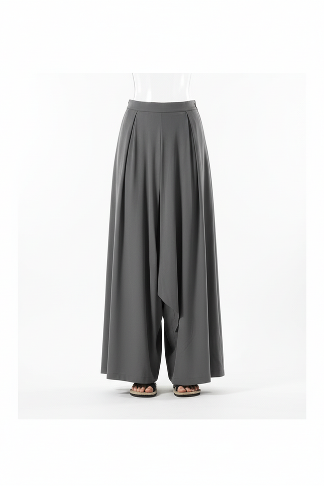 Jupe Homme Ample Grise Fluide