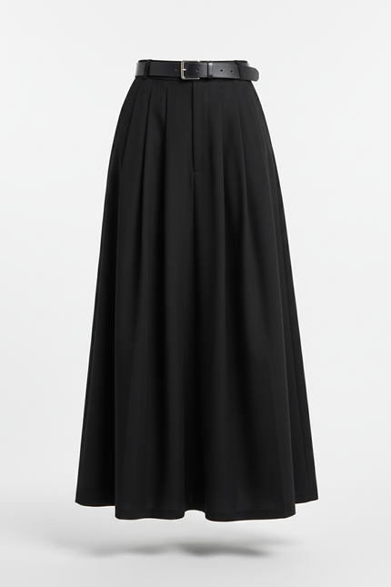 Jupe Homme Noire Ample Fluide