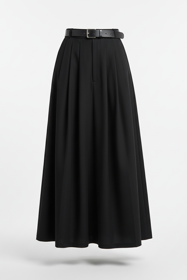 Jupe Homme Noire Ample Fluide