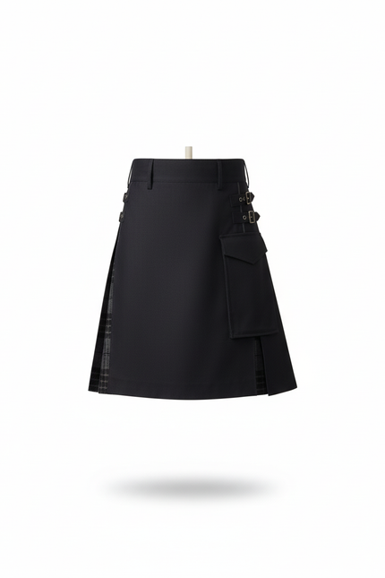 Jupe Homme Écossaise Plissée Chic Traditionnelle