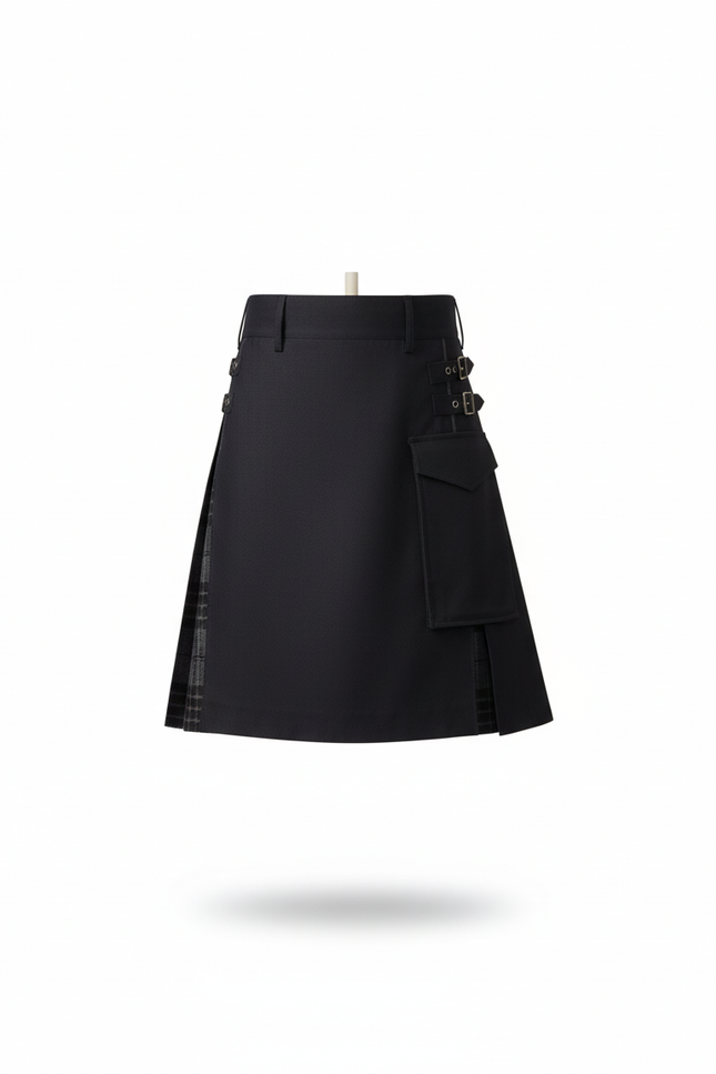 Jupe Homme Écossaise Plissée Chic Traditionnelle